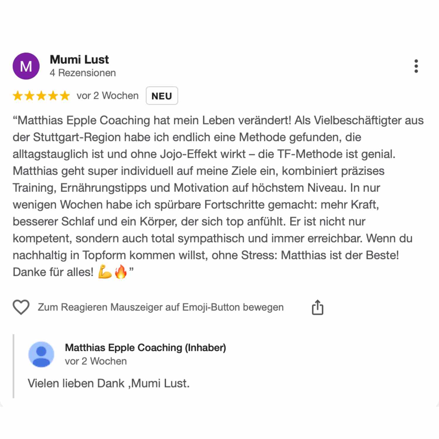 Kundenstimme